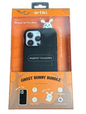Artikl Ghost Bunny Bundle for the iPhone 16 Pro Max Silicone Case Ghost Bunny